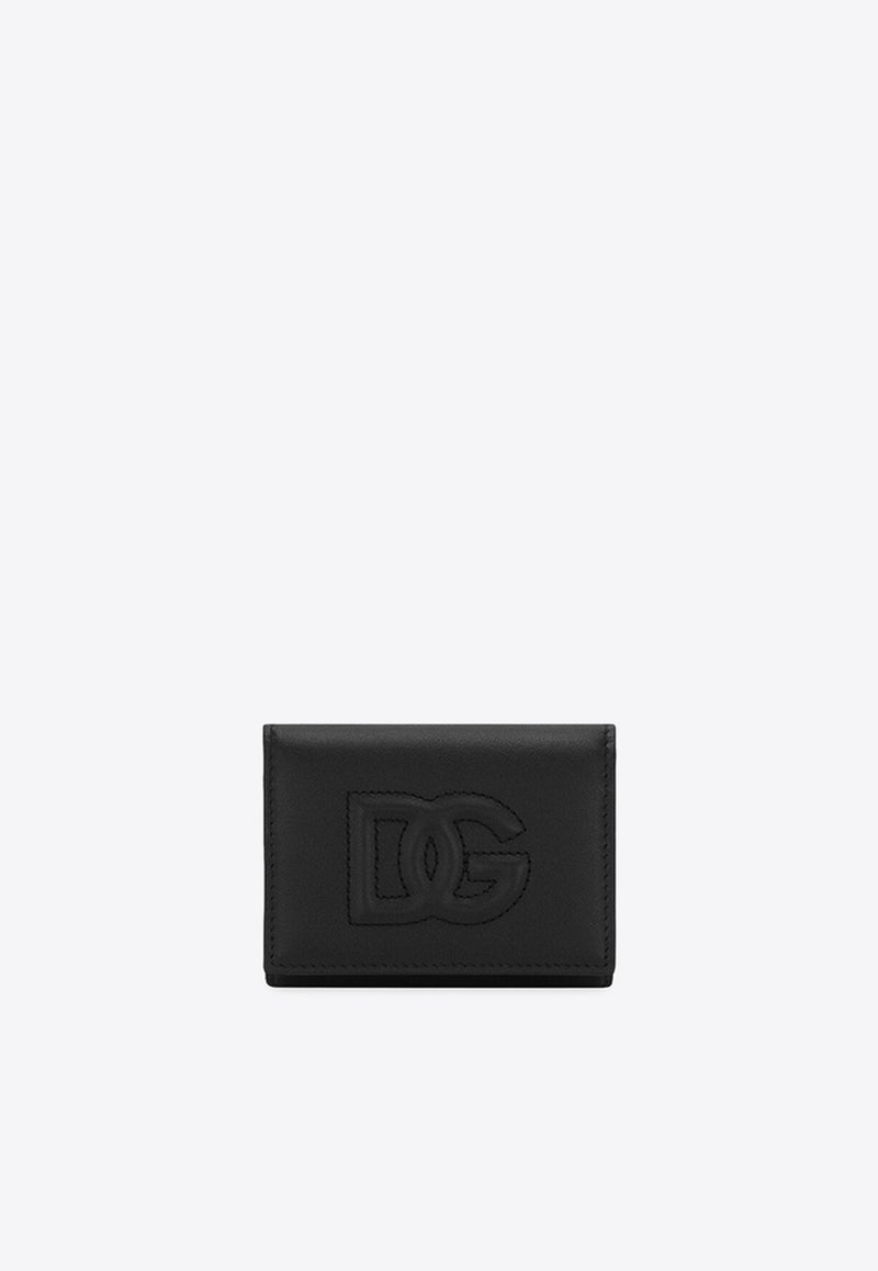 Dolce & Gabbana DG Logo French Wallet in Calf Leather Wallets and Cardholders Color