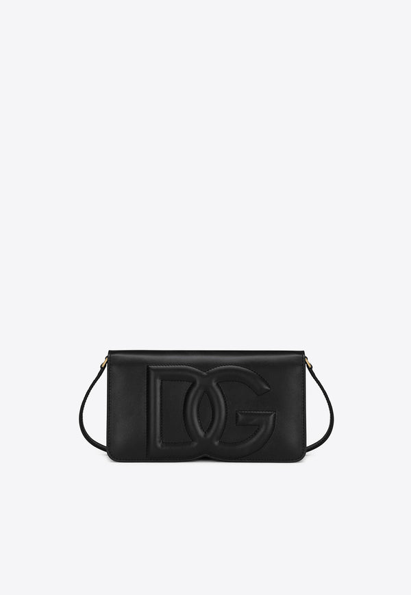 Dolce & Gabbana DG Logo Calf Leather Clutch Bags Color