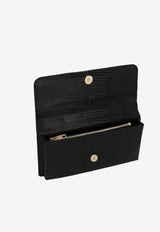Dolce & Gabbana Mini Top Handle Bag in Iguana Print Leather Black BI3280 A1095 80999