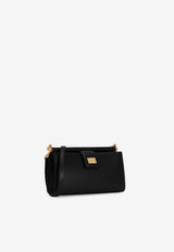 Dolce & Gabbana Plongé Calfskin Crossbody Bag Black BI3367 A9S25 80999