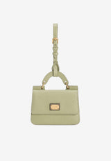 Dolce & Gabbana Dauphine Calfskin Cardholder with Strap Green BI3401 A1001 80527