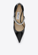 Jimmy Choo Bing 85 Pumps in Patent Leather BINGPUMP85PAT/P_JIMCH-BLK Black