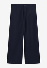 Acne Studios Straight-Leg Chino Pants Blue BK0688DE/R_ACNE-885