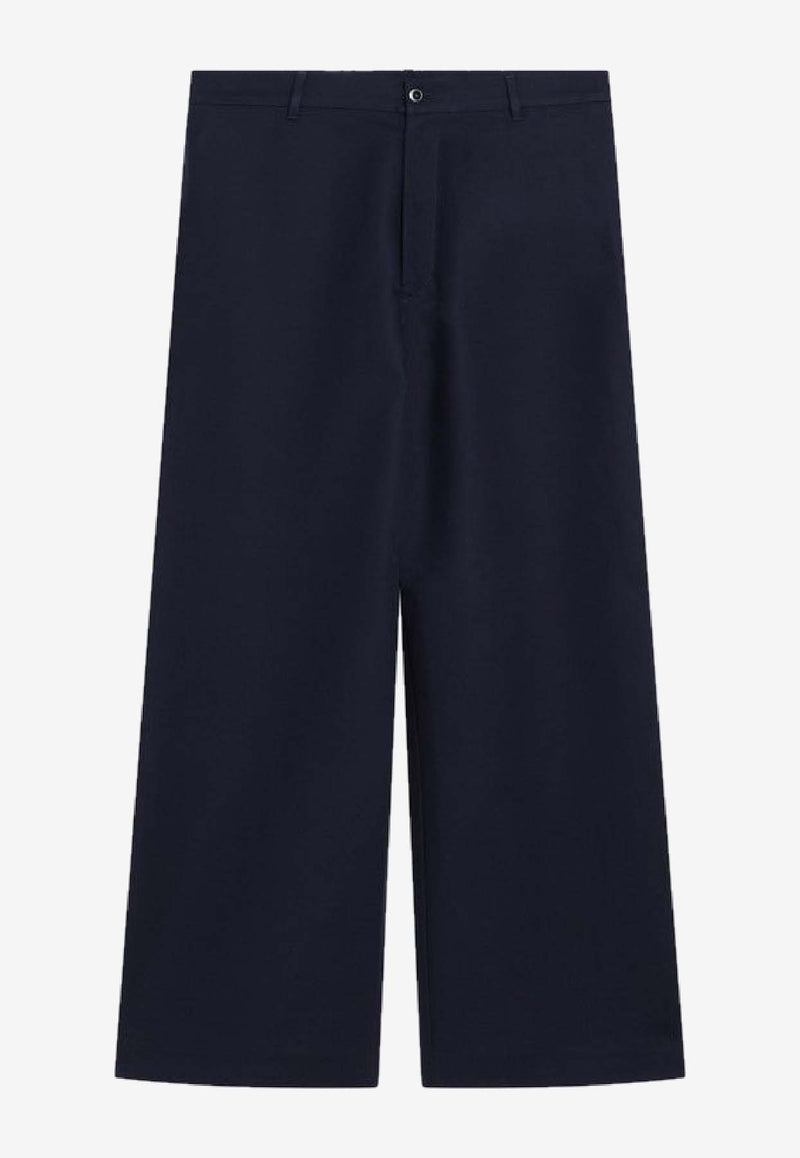 Acne Studios Straight-Leg Chino Pants Blue BK0688DE/R_ACNE-885