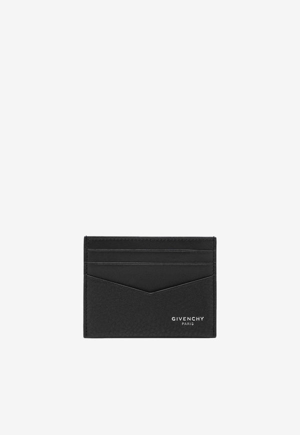 Givenchy Logo Stamped Leather Cardholder Black BK6099K213/R_GIV-001
