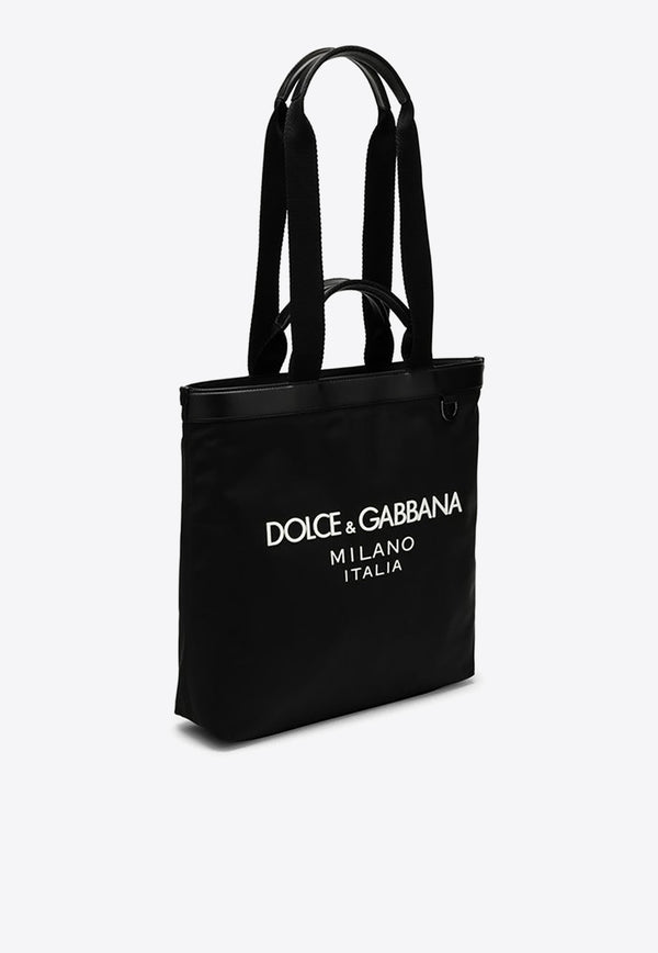 Dolce & Gabbana Logo Lettering Tote Bag BM1640AG182/O_DOLCE-8B956
