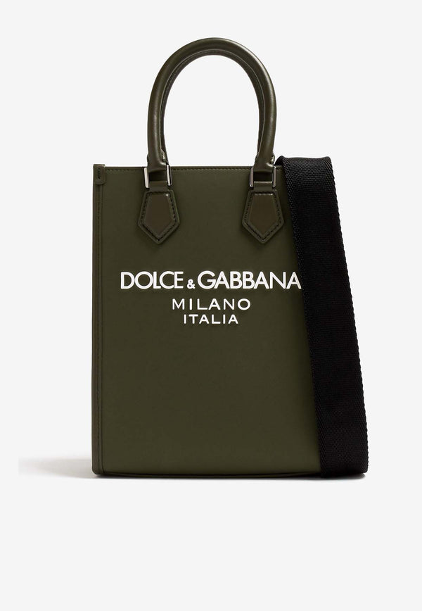 Dolce & Gabbana Small Logo Tote Bag BM2123 AG182 8N597 Green