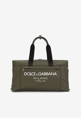 Dolce & Gabbana Nylon Duffel Bag BM2335 AG182 8N597 Green