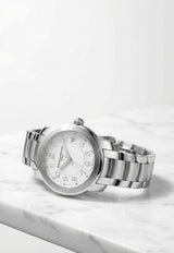 Baume & Mercier Capeland 39mm Stainless Steel Quartz Watch White CMC39SSQW_TH