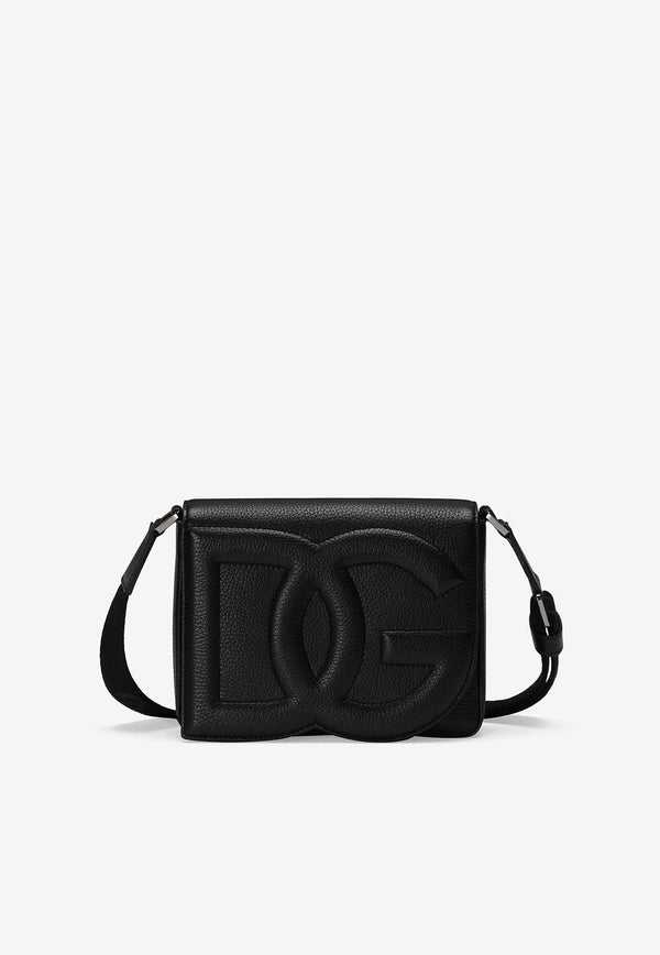 Dolce & Gabbana Medium DG Logo Crossbody Bag Black BM3004 A8034 80999