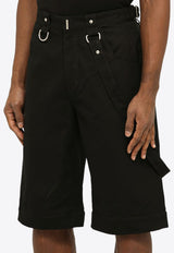 Givenchy Two in One Detachable Pants BM51B1154Z/O_GIV-001 Black