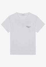 Givenchy Stamped Logo Print T-shirt White BM71NK3YSA/S_GIV-100