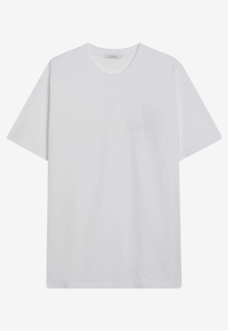 Givenchy Jacquard Logo T-shirt White BM71NK3YSF/S_GIV-100