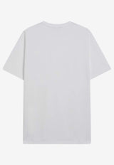 Givenchy Jacquard Logo T-shirt White BM71NK3YSF/S_GIV-100