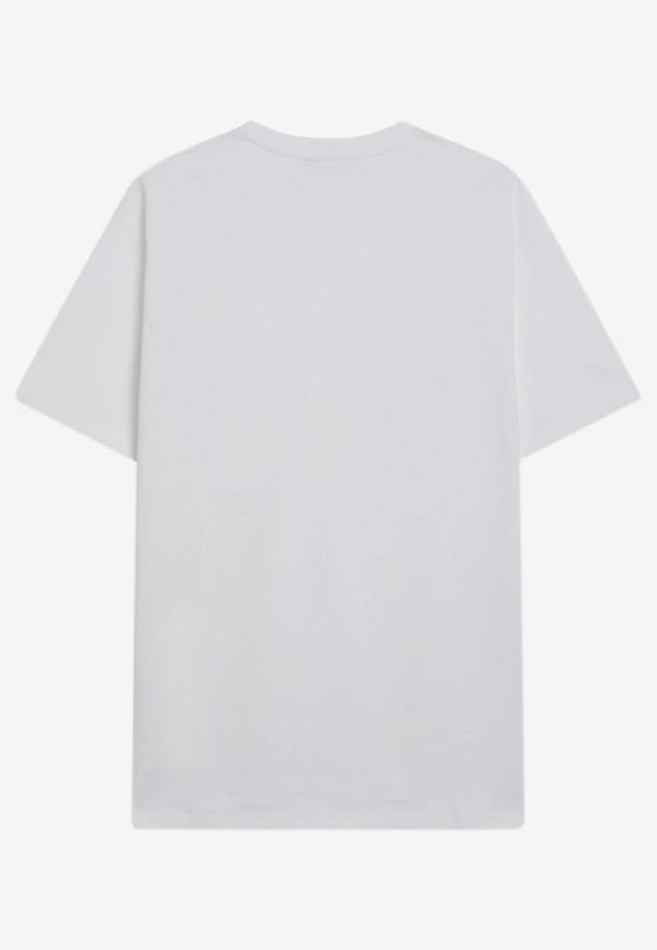 Givenchy Jacquard Logo T-shirt White BM71NK3YSF/S_GIV-100