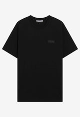 Givenchy Logo Patch Crewneck T-shirt Black BM71NK3YSJ/S_GIV-001