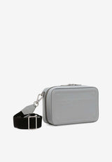 Dolce & Gabbana DG Milano Calf Leather Crossbody Bag Gray BM7329 AG218 80753