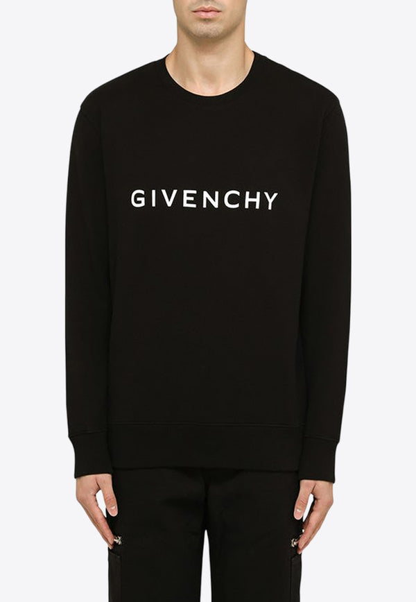 Givenchy Logo-Printed Crewneck Sweatshirt BMJ0HA3YAC/O_GIV-001