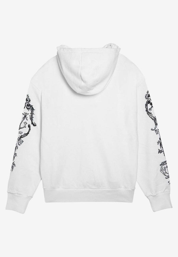 Givenchy Crest Boxy Fit Hoodie White BMJ0LA3YL0/O_GIV-100
