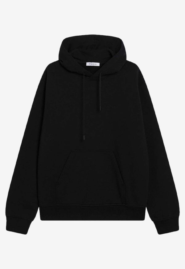 Givenchy Clapperboard Print Hooded Sweatshirt Black BMJ0NH3YSM/S_GIV-001