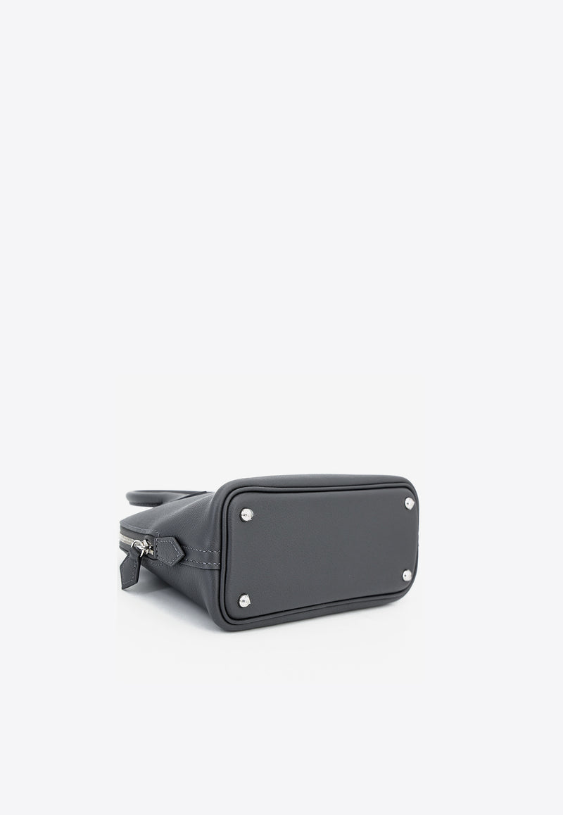 Mini Bolide 1923 in Ardoise Evercolor Leather with Palladium Hardware