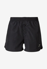 Jacquemus Puntini Logo Swim Shorts Black BOM00112AJ00162_BLACK