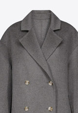 Double-Breasted Wool Coat