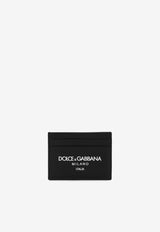 Dolce & Gabbana Logo Calfskin Cardholder Black BP0330 AN244 HNII7