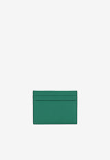 Dolce & Gabbana Logo Calfskin Cardholder Green BP0330 AN244 HVII7