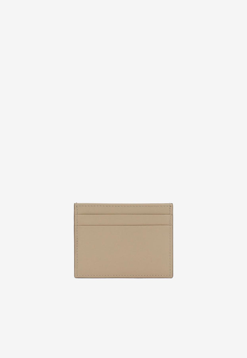 Dolce & Gabbana Logo Calfskin Cardholder Beige BP0330 AN244 HYII7