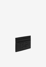 Dolce & Gabbana DG Logo Leather Cardholder Black BP0330AT489/Q_DOLCE-80999