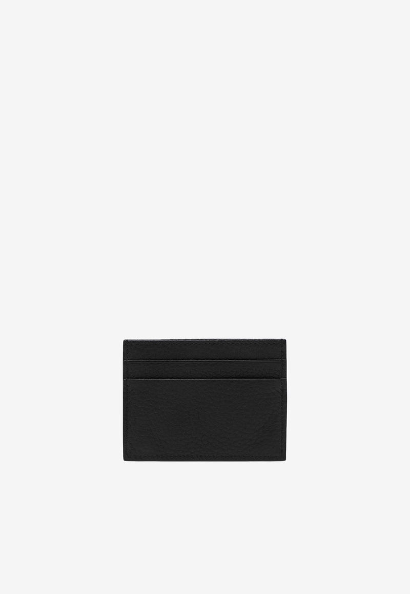 Dolce & Gabbana DG Logo Leather Cardholder Black BP0330AT489/Q_DOLCE-80999