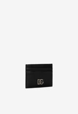 Interlocked-DG Leather Cardholder