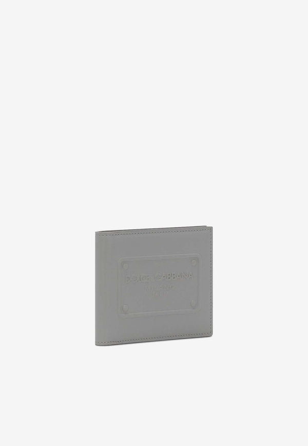 Dolce & Gabbana DG Milano Bi-Fold Wallet Gray BP1321 AG218 80753