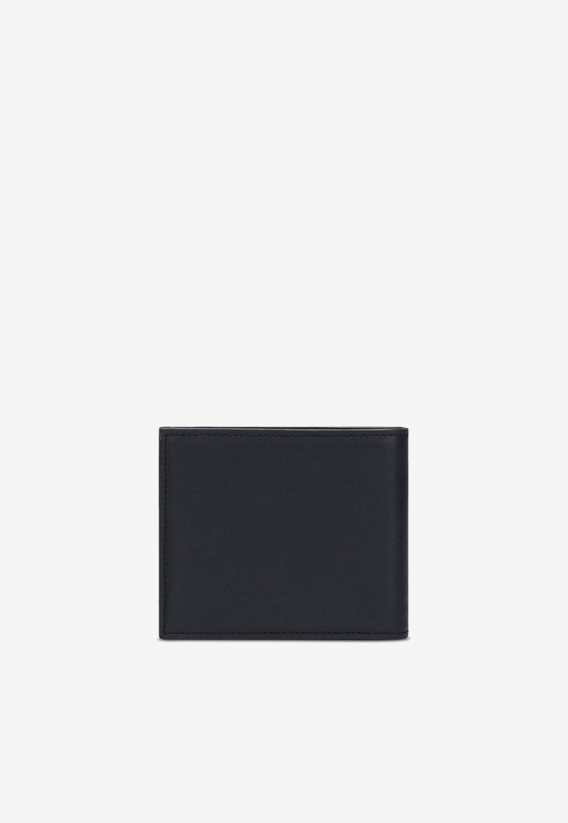 Dolce & Gabbana DG Milano Bi-Fold Wallet in Calf Leather Navy BP1321 AN244 HBII7