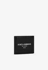 Dolce & Gabbana Milano Logo Bi-Fold Wallet Black BP1321 AN244 HNII7