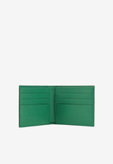 Dolce & Gabbana Milano Logo Bi-Fold Wallet Green BP1321 AN244 HVII7
