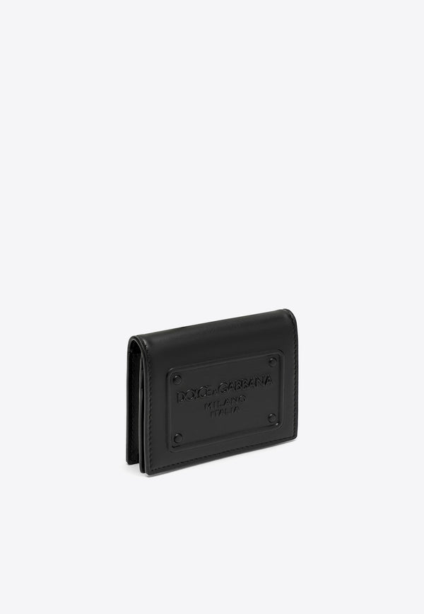 Dolce & Gabbana Logo-Embossed Leather Wallet BP1643AG218/O_DOLCE-80999