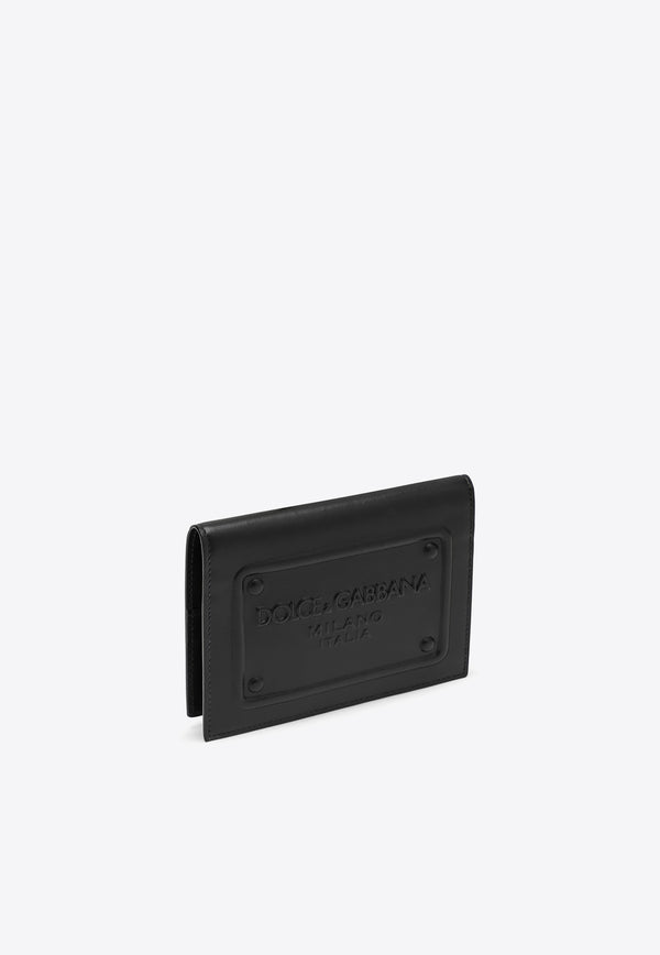 Dolce & Gabbana Logo-Embossed Passport Holder BP2215AG218/O_DOLCE-80999