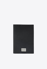 Dolce & Gabbana Logo Plaque Passport Holder  Black BP2215AG219/S_DOLCE-80999