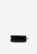 Dolce & Gabbana Small Embossed Logo Zip-Around Wallet Black BP2522AG218/O_DOLCE-80999