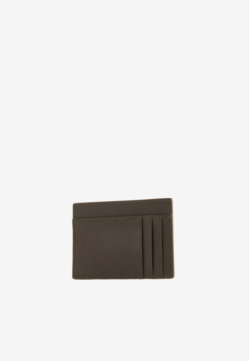 Dolce & Gabbana Logo Leather Cardholder BP3325 AG219 8J037 Green