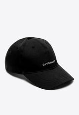 Givenchy Logo Embroidered Cap BPZ022P0C4/P_GIV-001 Black