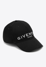 Givenchy Logo Embroidered Cap BPZ022P0PX/P_GIV-001 Black