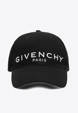 Givenchy Logo Embroidered Cap BPZ022P0PX/P_GIV-001 Black