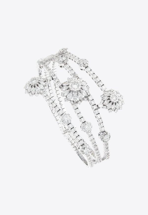Yeprem Y-Couture Diamond Bracelet in 18-karat White Gold BRA0785