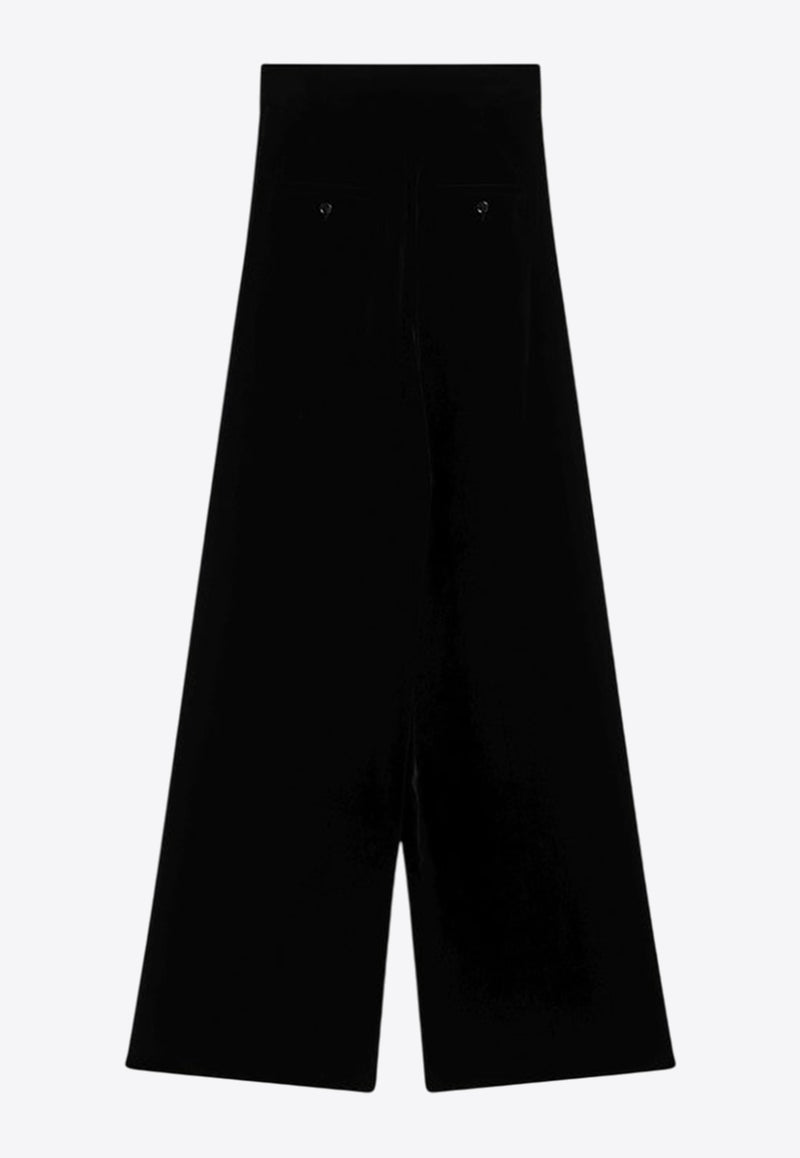 Max Mara Bratto Wide-Leg Tailored Pants Black BRATTO1234WO/R_MAXM-003
