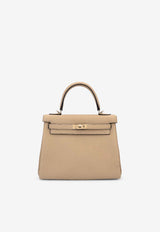 Birkin 25 in Trench Togo Leather with Permabrass Hardware