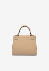 Birkin 25 in Trench Togo Leather with Permabrass Hardware