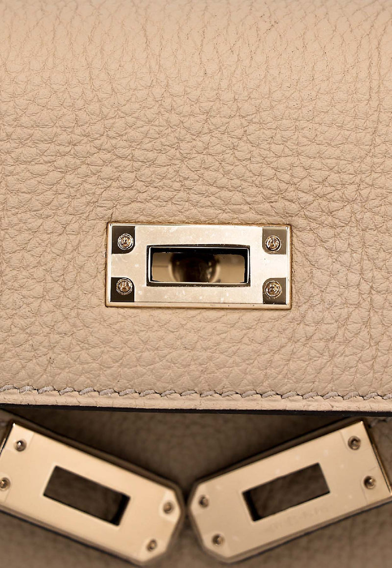 Birkin 25 in Trench Togo Leather with Permabrass Hardware